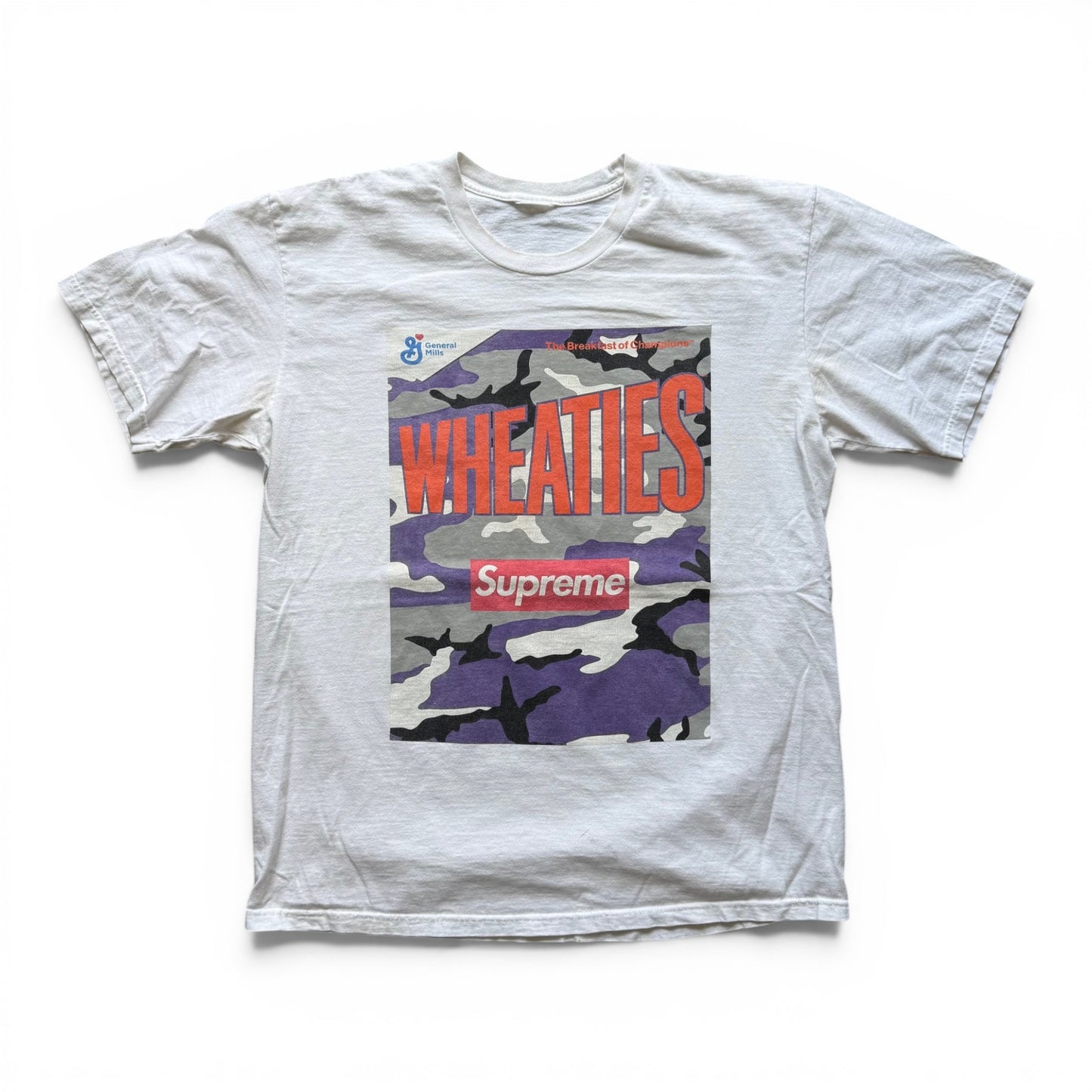Supreme Wheaties T-Shirt White