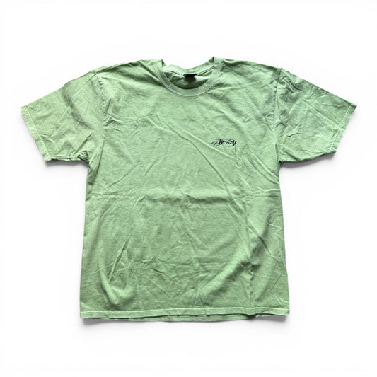 Stussy 100% Cotton T-Shirt Green