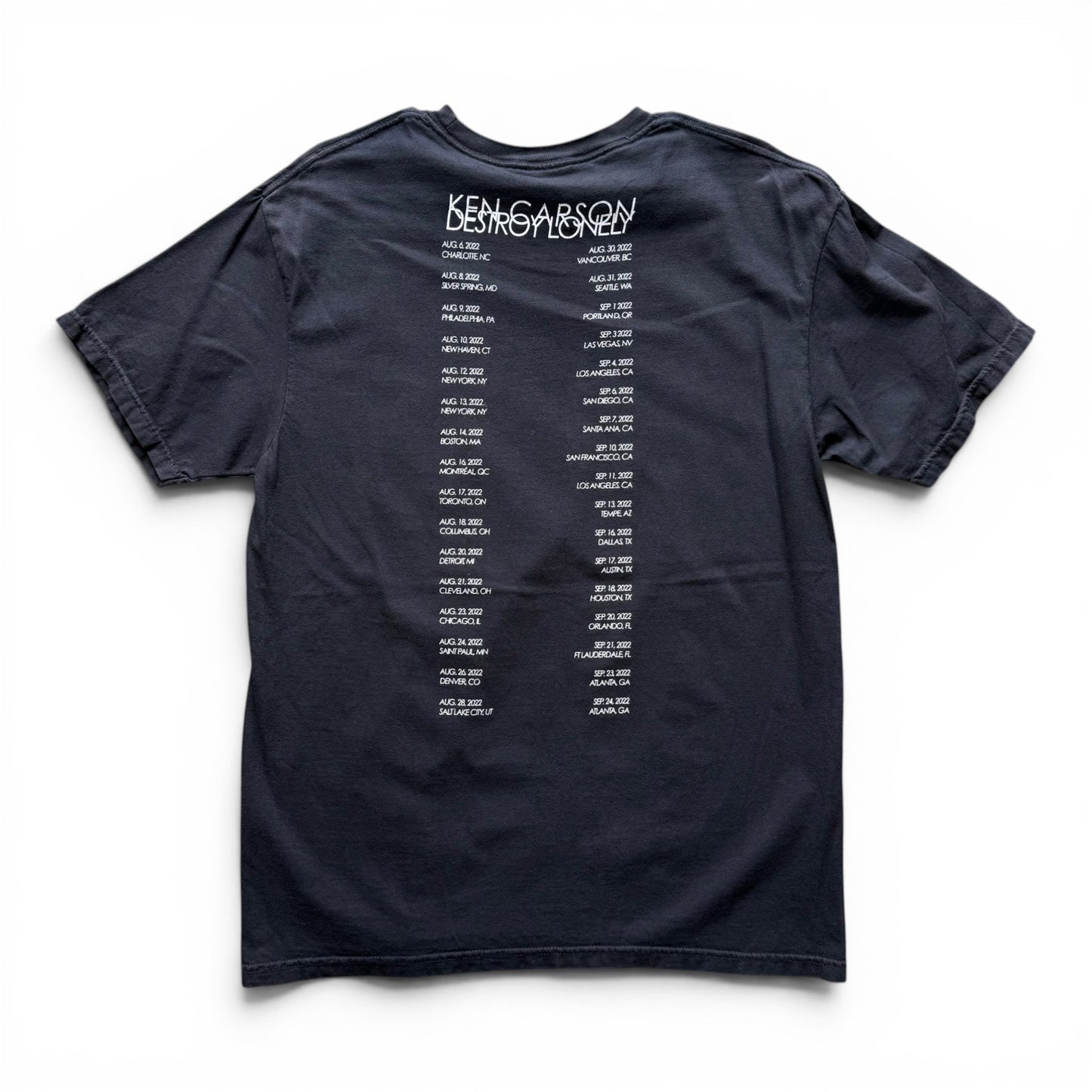 2022 Ken Carson Destroy Lonely Tour T-Shirt