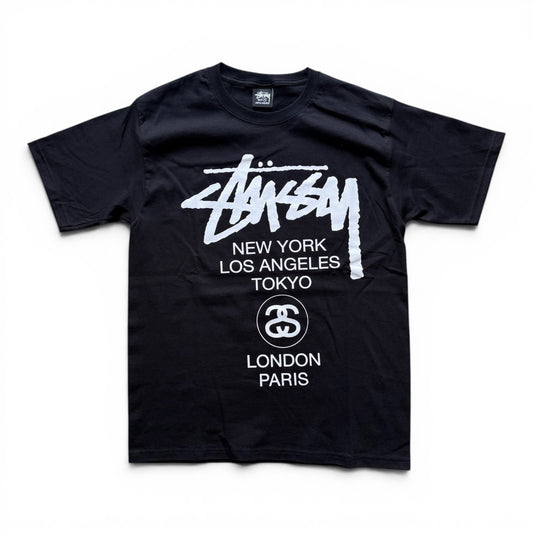 Stussy Cities T-Shirt Black