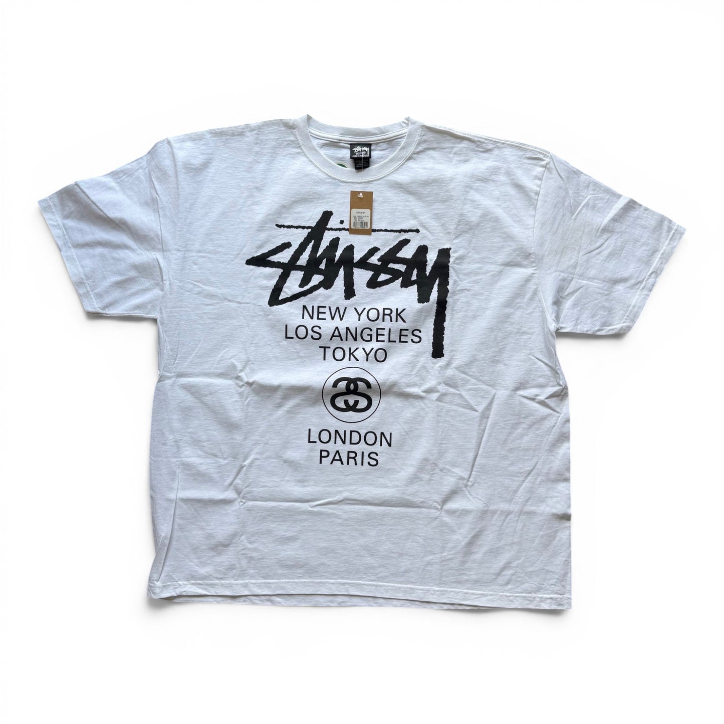 Stussy World Tour T-Shirt White
