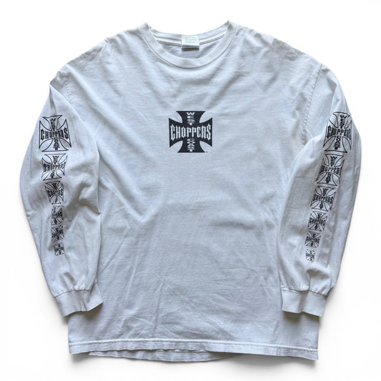 00's West Coast Choppers L/S T-Shirt White