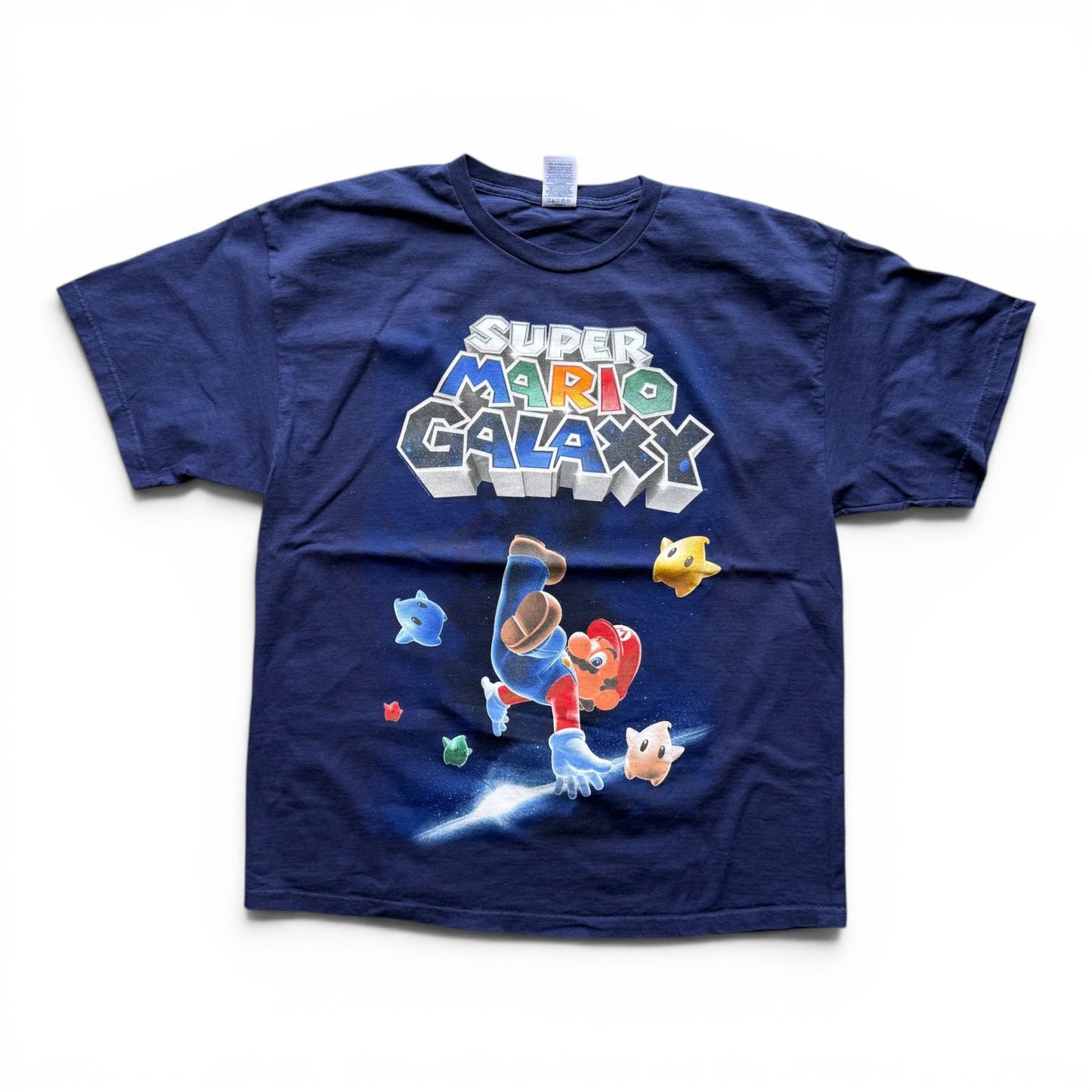 00's Super Mario Galaxy T-Shirt Navy
