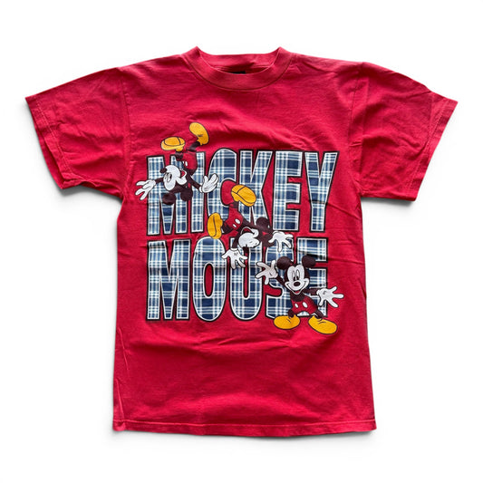 90's Mickey Mouse T-Shirt Red