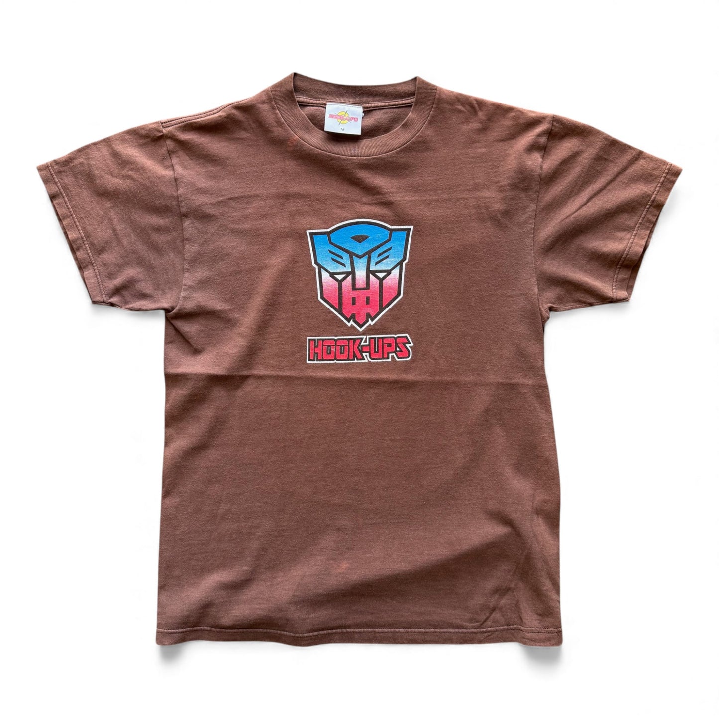 90's Hook-Ups Transformers T-Shirt Brown