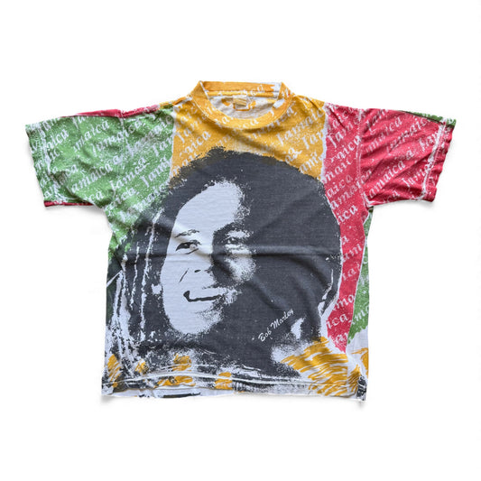 90's Bob Marley Tie-Dye AOP T-Shirt