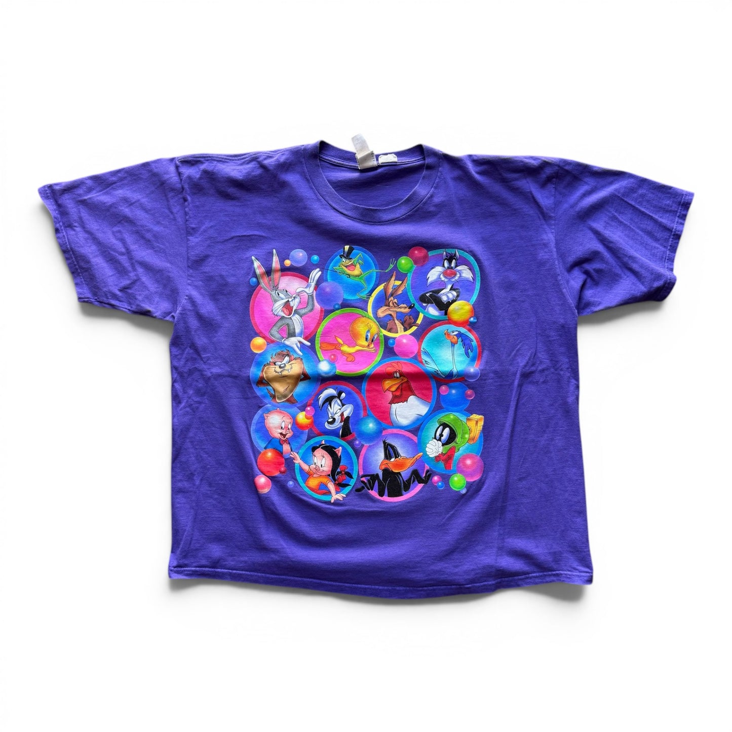 1997 Looney Tunes T-Shirt Purple