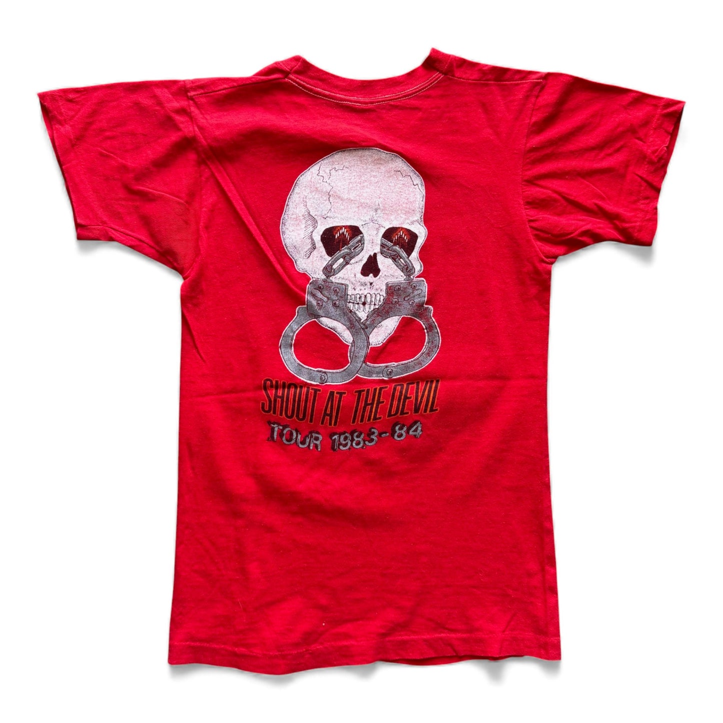 80's Motley Crue T-Shirt Red