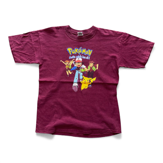 99' Pokemon T-Shirt Burgundy