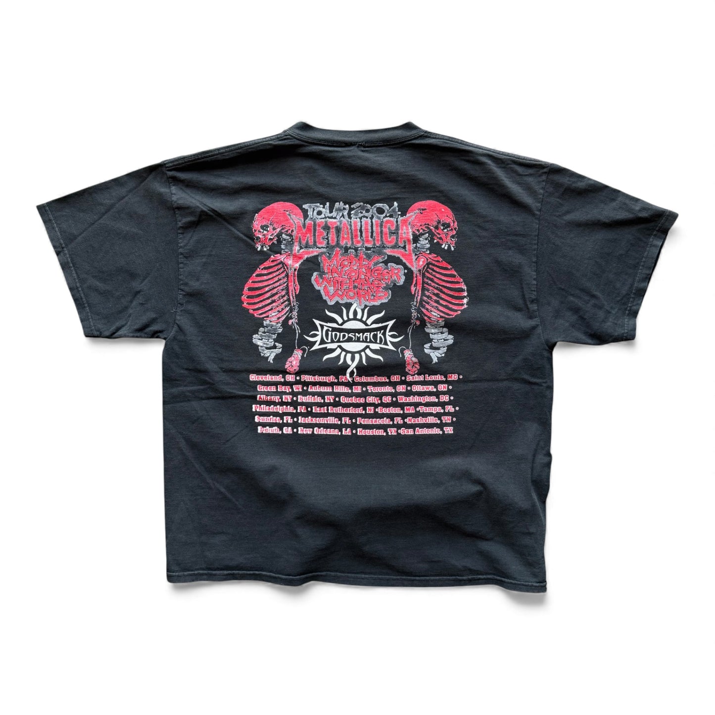 04' Metallica Tour T-Shirt
