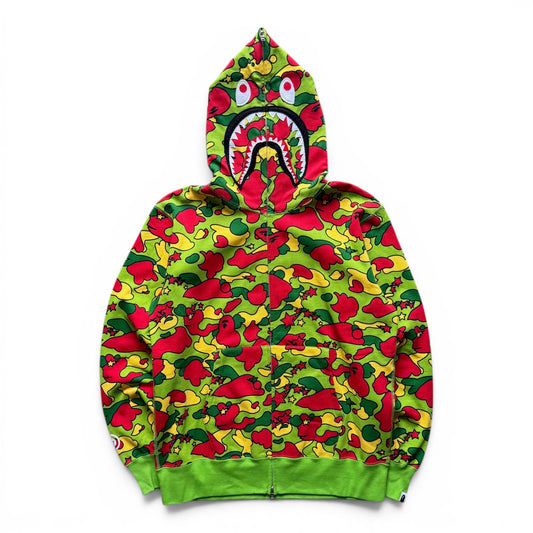 Bape Psyche Camo Full Zip Hoodie