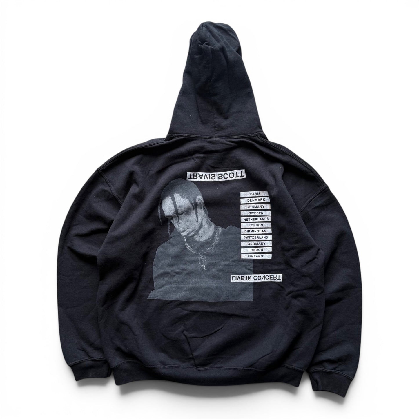 Travis Scott Europe Tour Zip-Up Hoodie