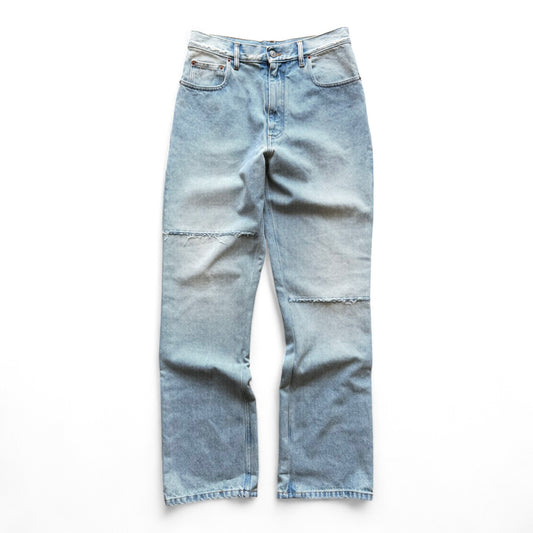MM6 Maison Margiela Tapered Blue Denim Jeans