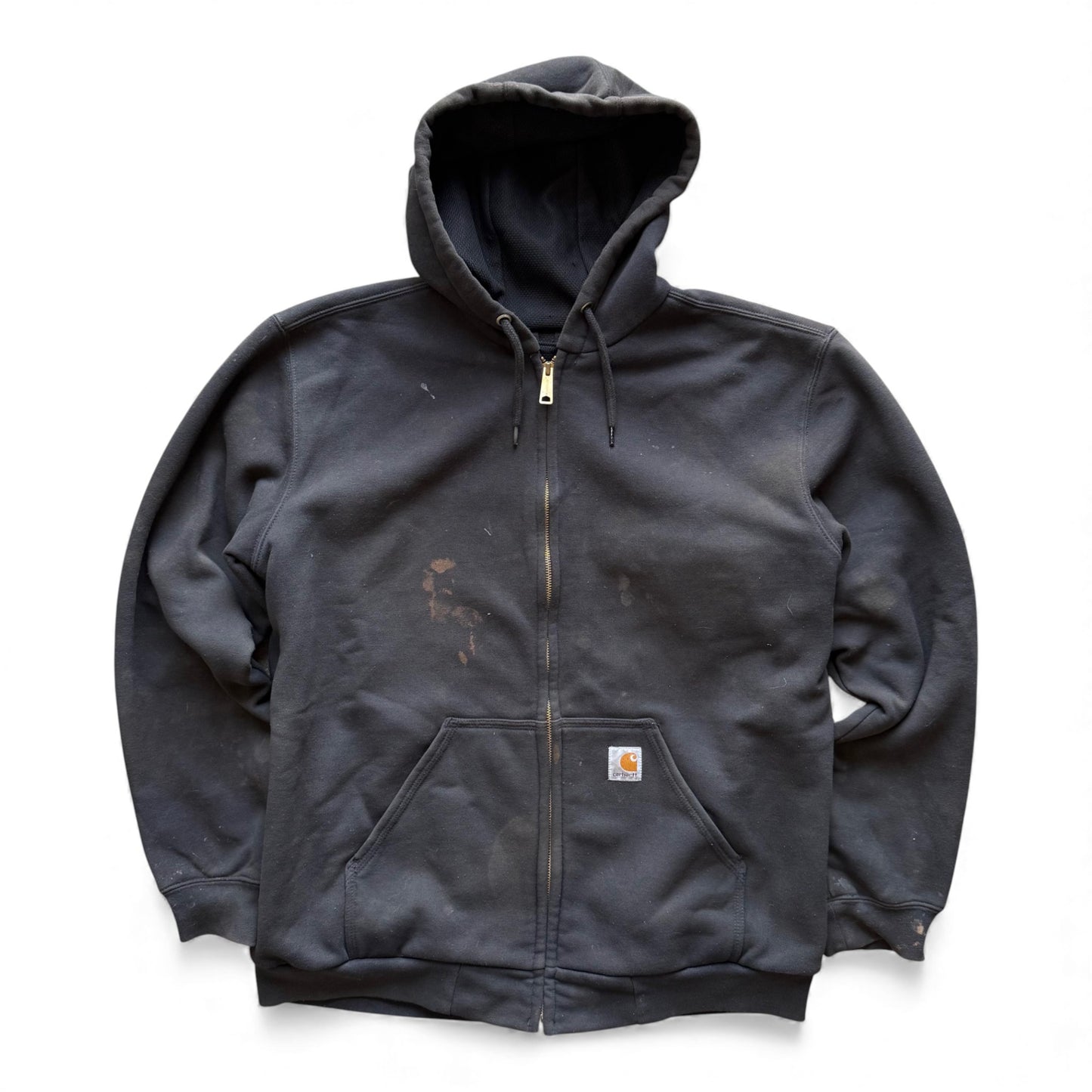00's Carhartt Thermal Zip-Up Hoodie