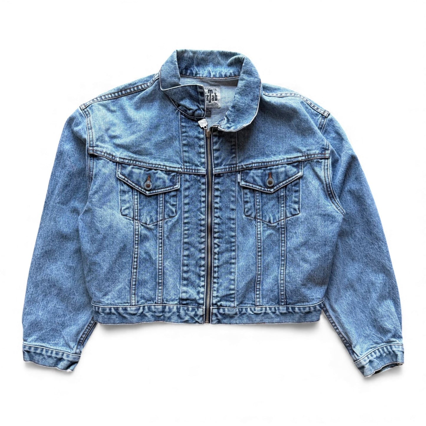 00's Levi's Silver Tab Zip-Up Denim Women's Jacket