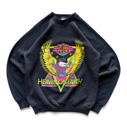 80's Harley Davidson Heaven Crewneck