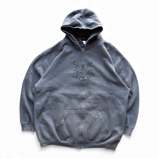 00's West Coast Choppers Zip-Up Hoodie