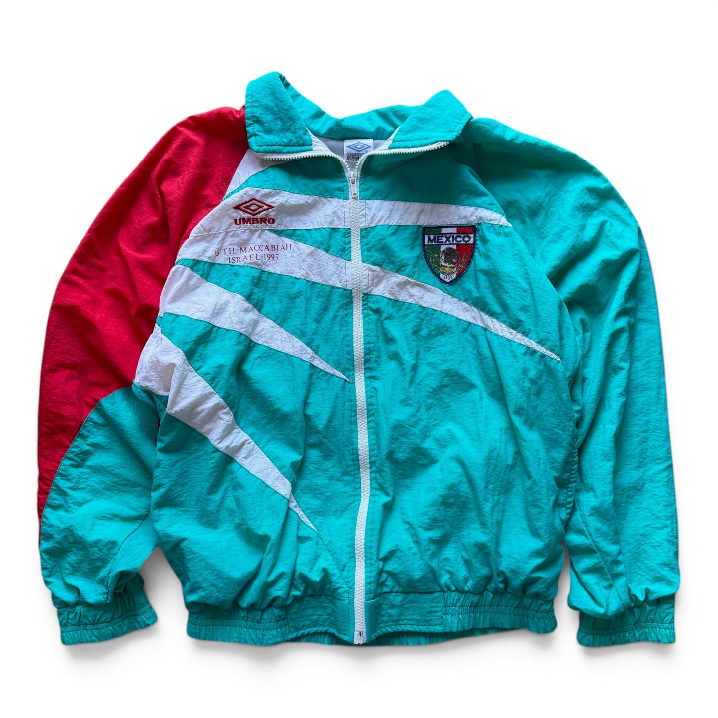 1997 Mexico Israel Games Zip-Up Warm Up Jacket