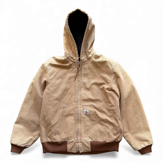 00's Carhartt Hooded Jacket Brown