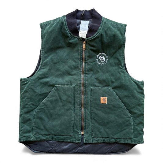 90's Carhartt Vest Green