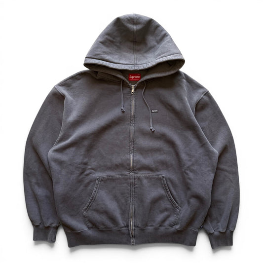 Supreme Small Box Logo Zip-Up Hoodie
