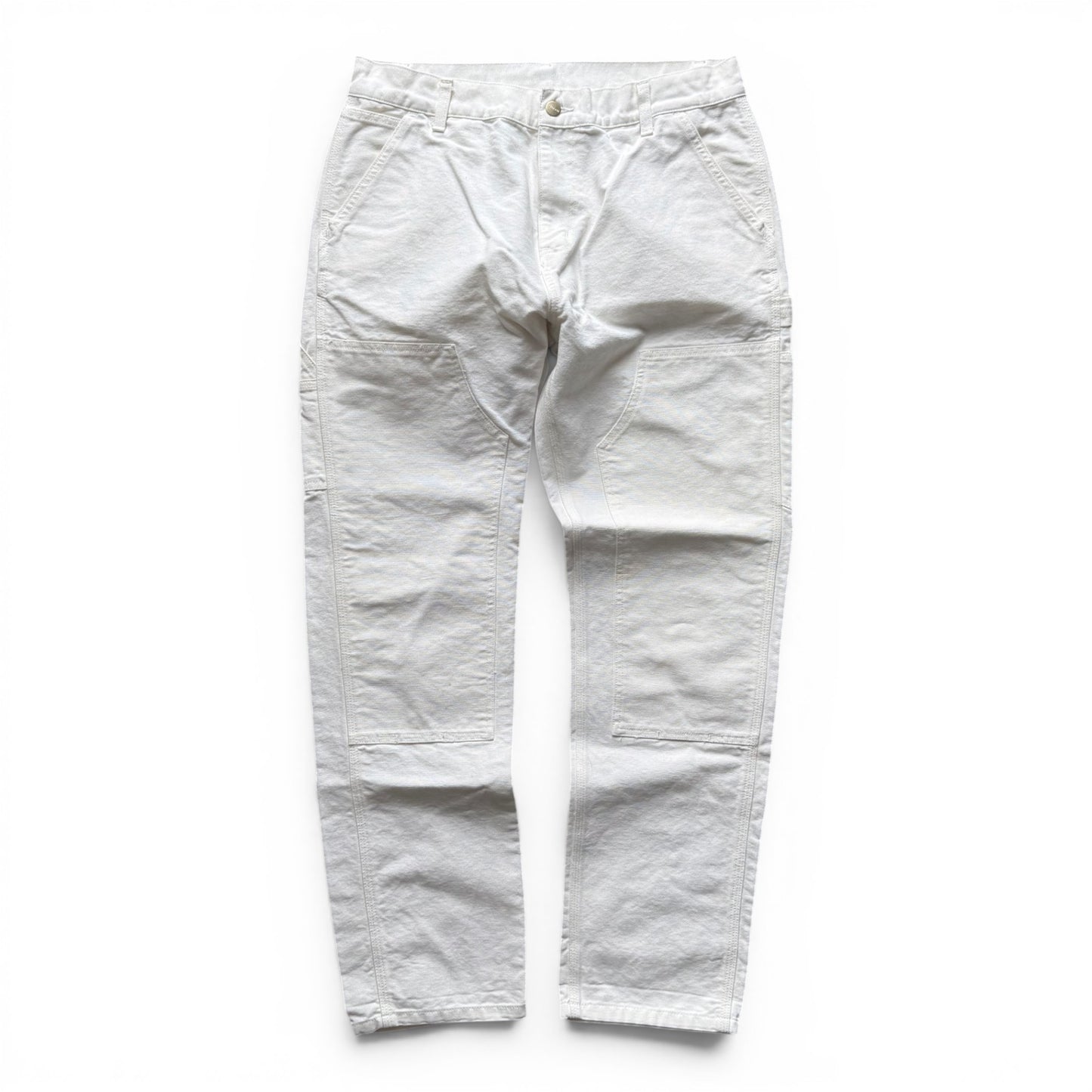 Carhartt Double Knee Pants White