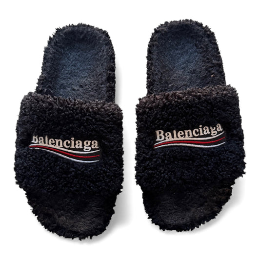 Balenciaga Fuzzy Slide