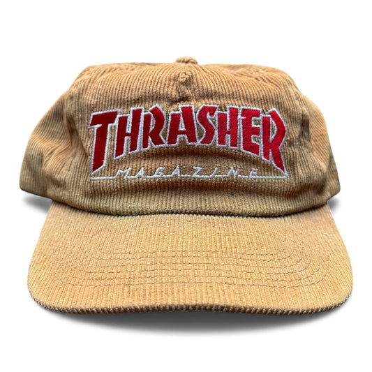 90's Thrasher Corduroy Snapback Hat