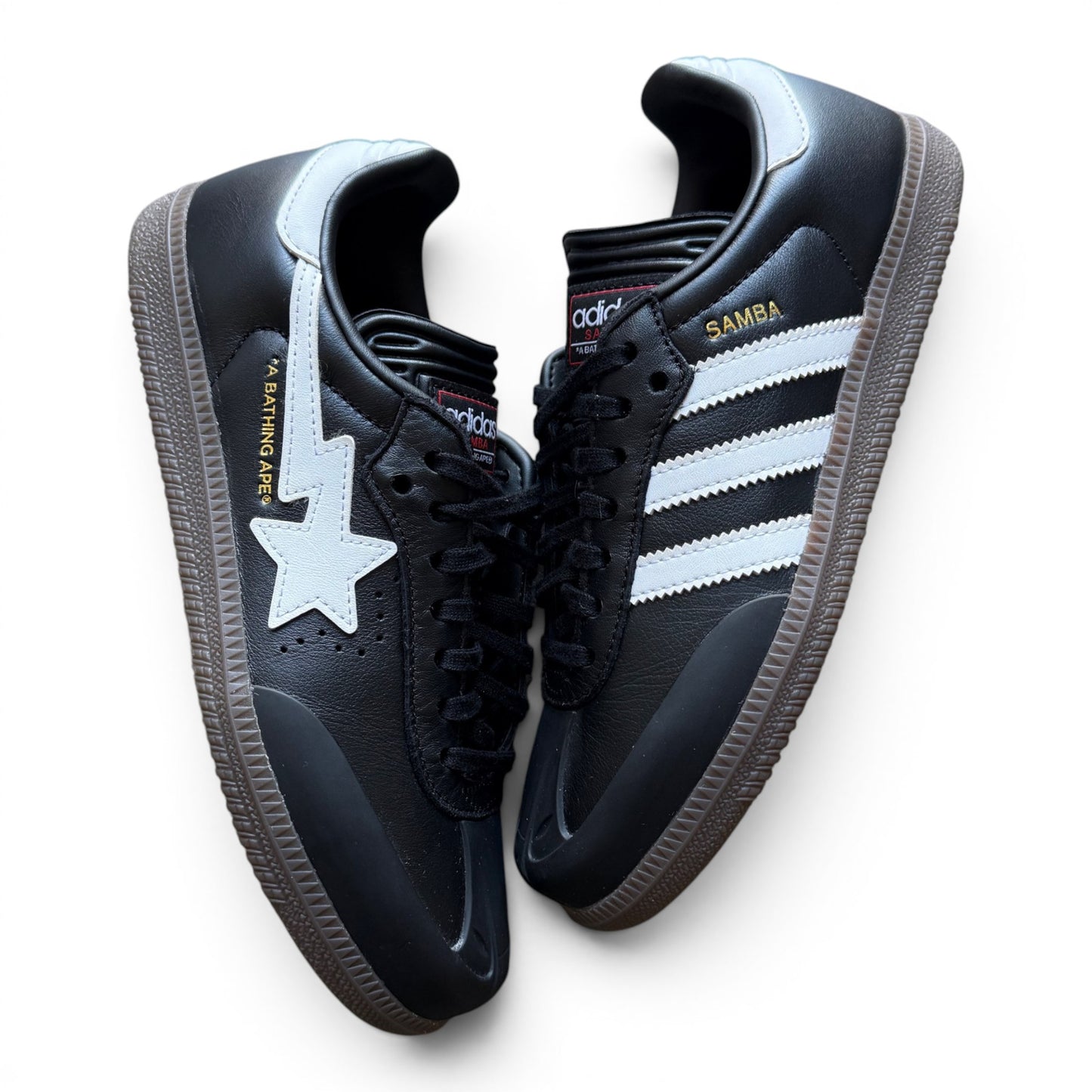 Adidas Samba Bape Black Gum