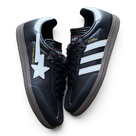 Adidas Samba Bape Black Gum