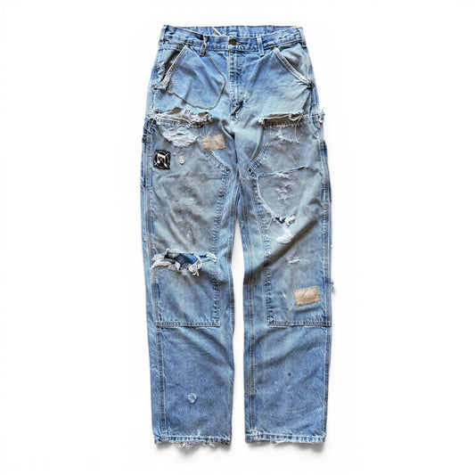 90's Carhartt Denim Double Knee Custom