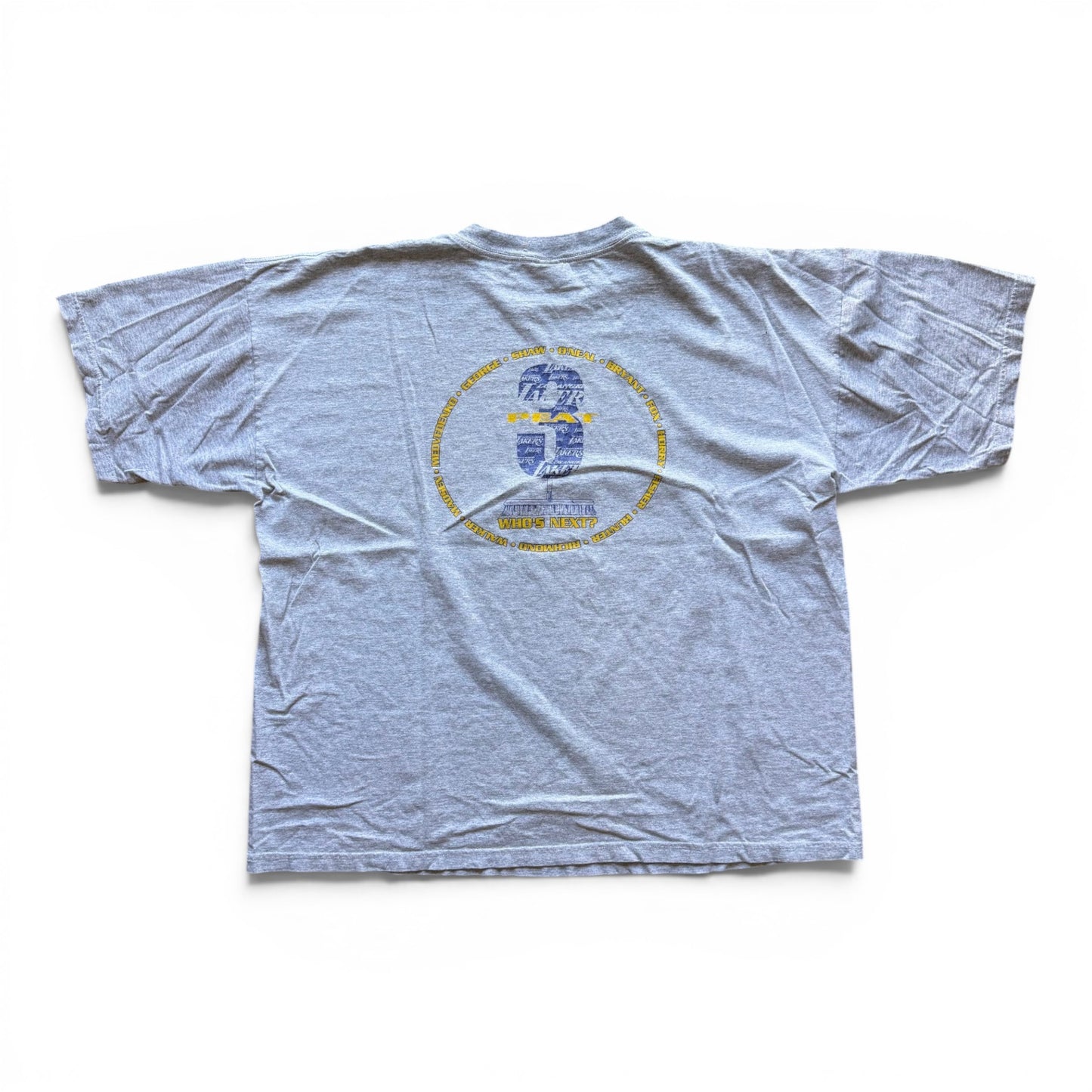 00's Lakers "Lord of the Rings" T-Shirt Grey