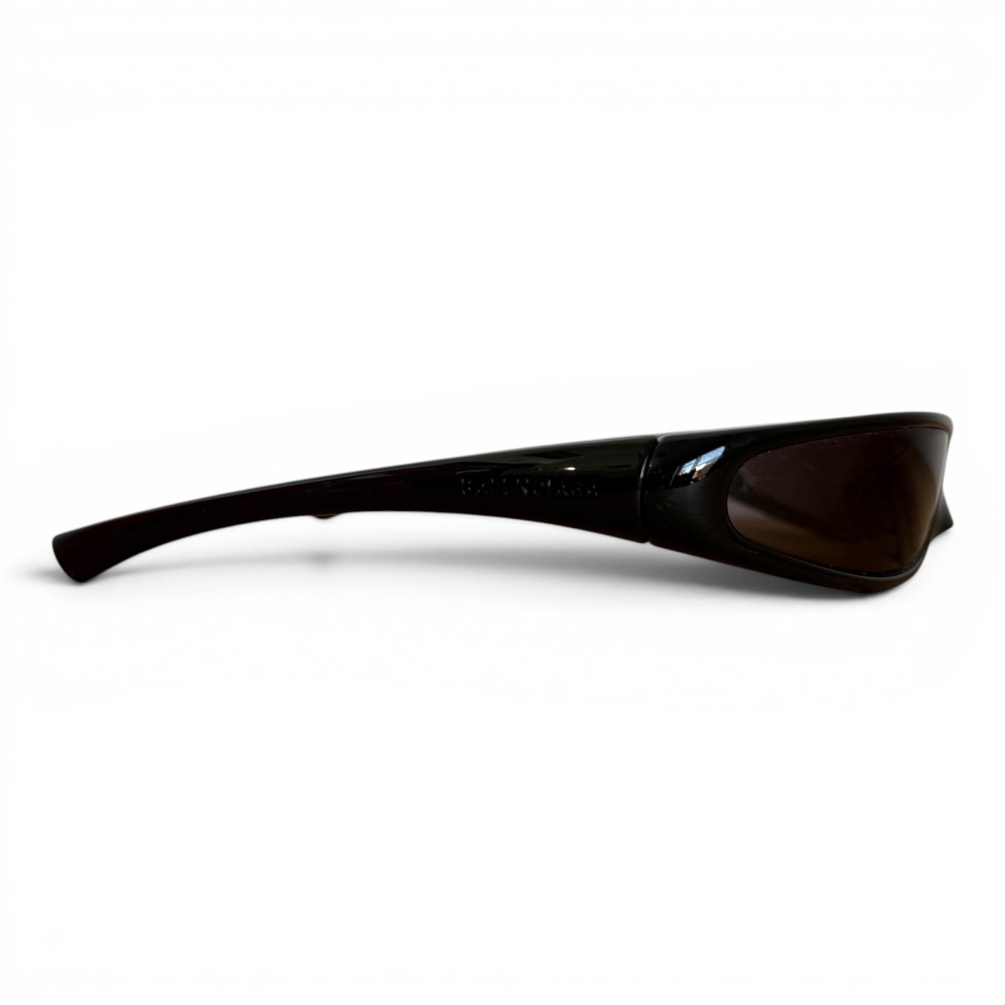 Balenciaga Blade Black Logo Sunglasses