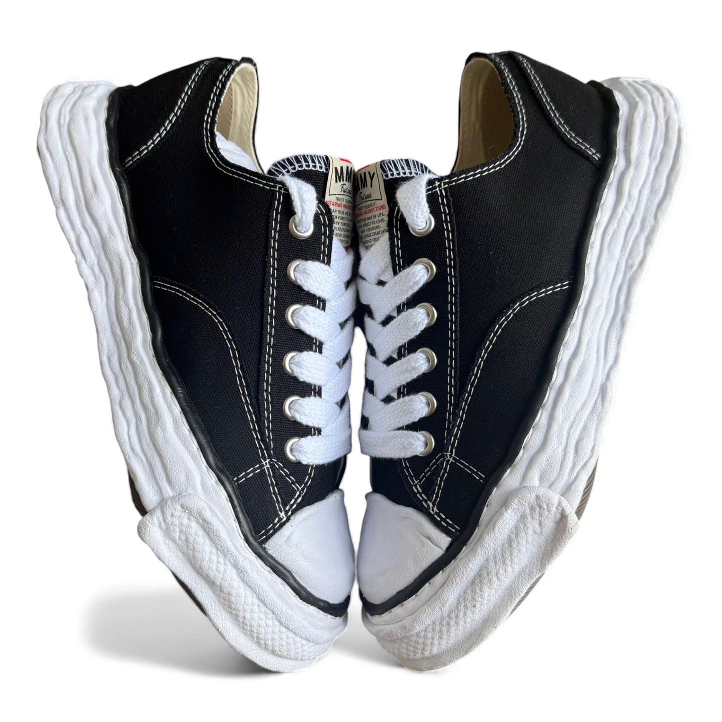 Maison Mihara Yasuhiro OG Canvas Low Black