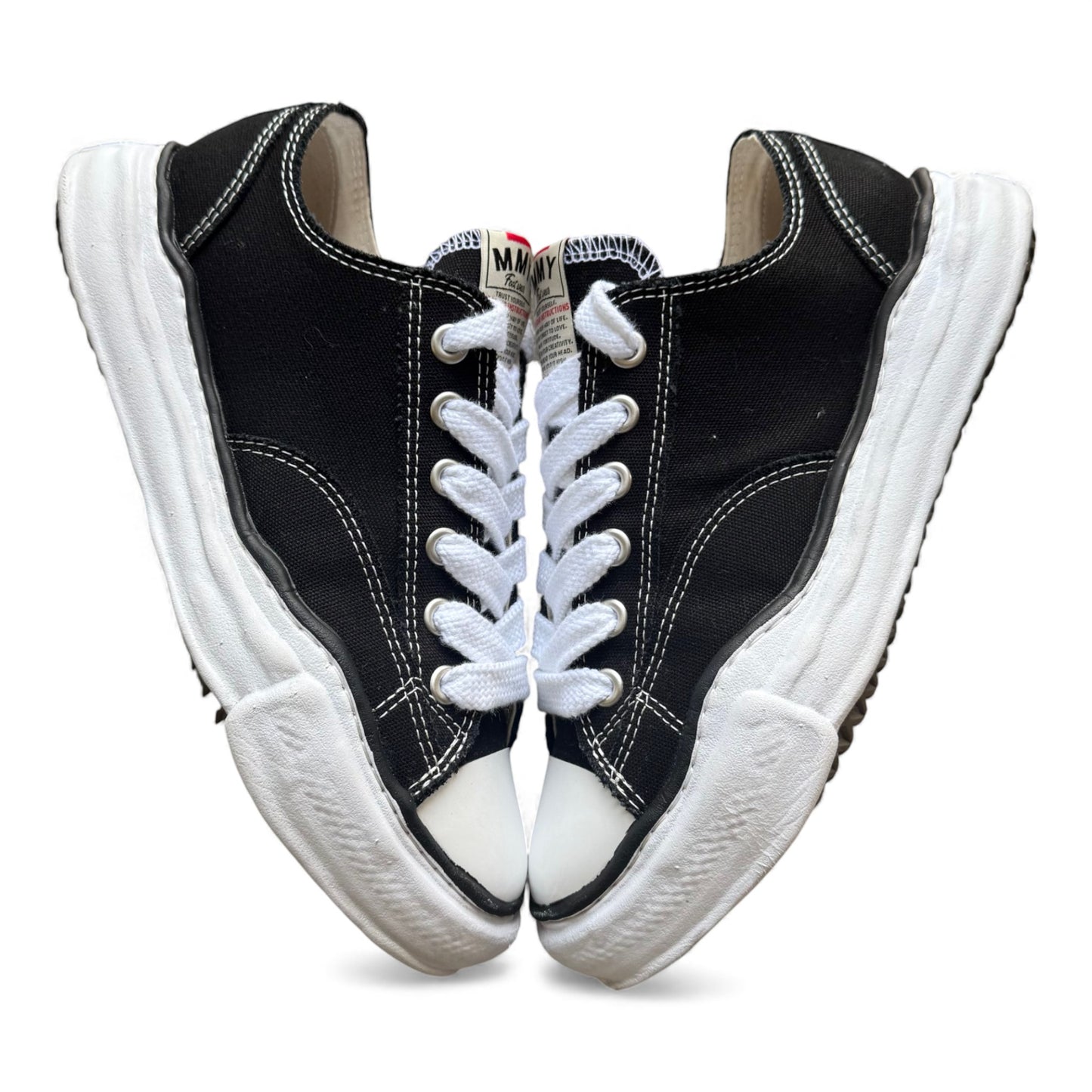 Maison Mihara Yasuhiro Canvas Low Black