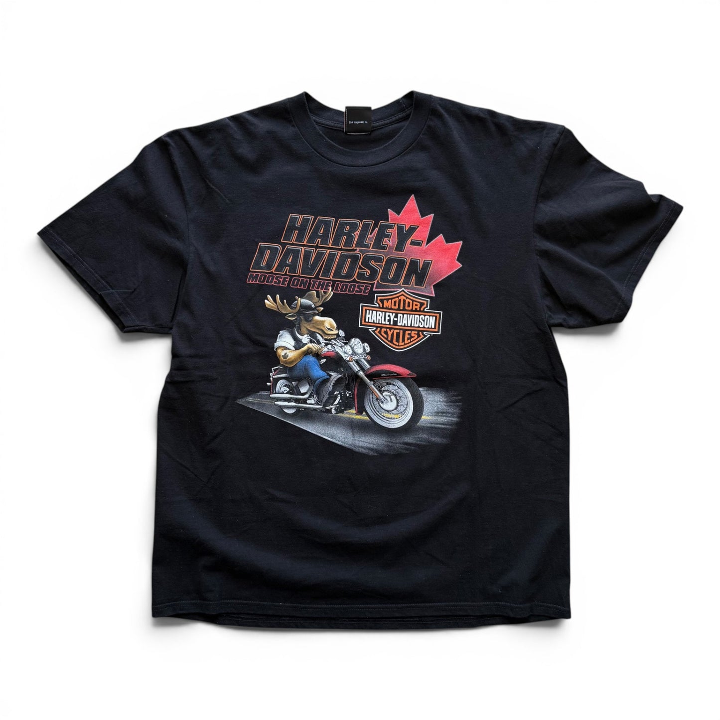2009 Harley Davidson "Moose on the Loose" T-Shirt
