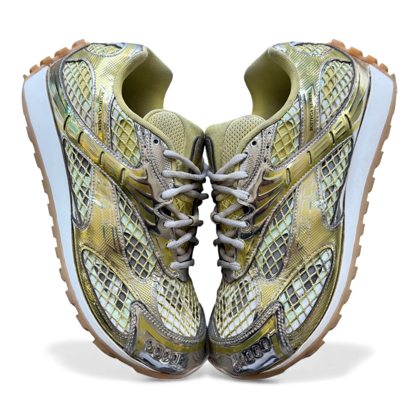 Bottega Veneta Orbit Sneaker Sherbert