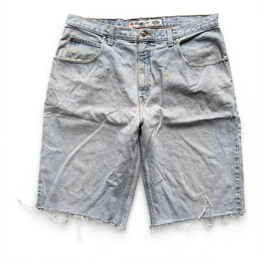 00's Anchor Blue Baggy Denim Shorts