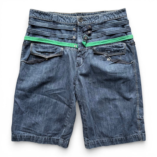00's Marithe Francois Girbaud Denim Shorts