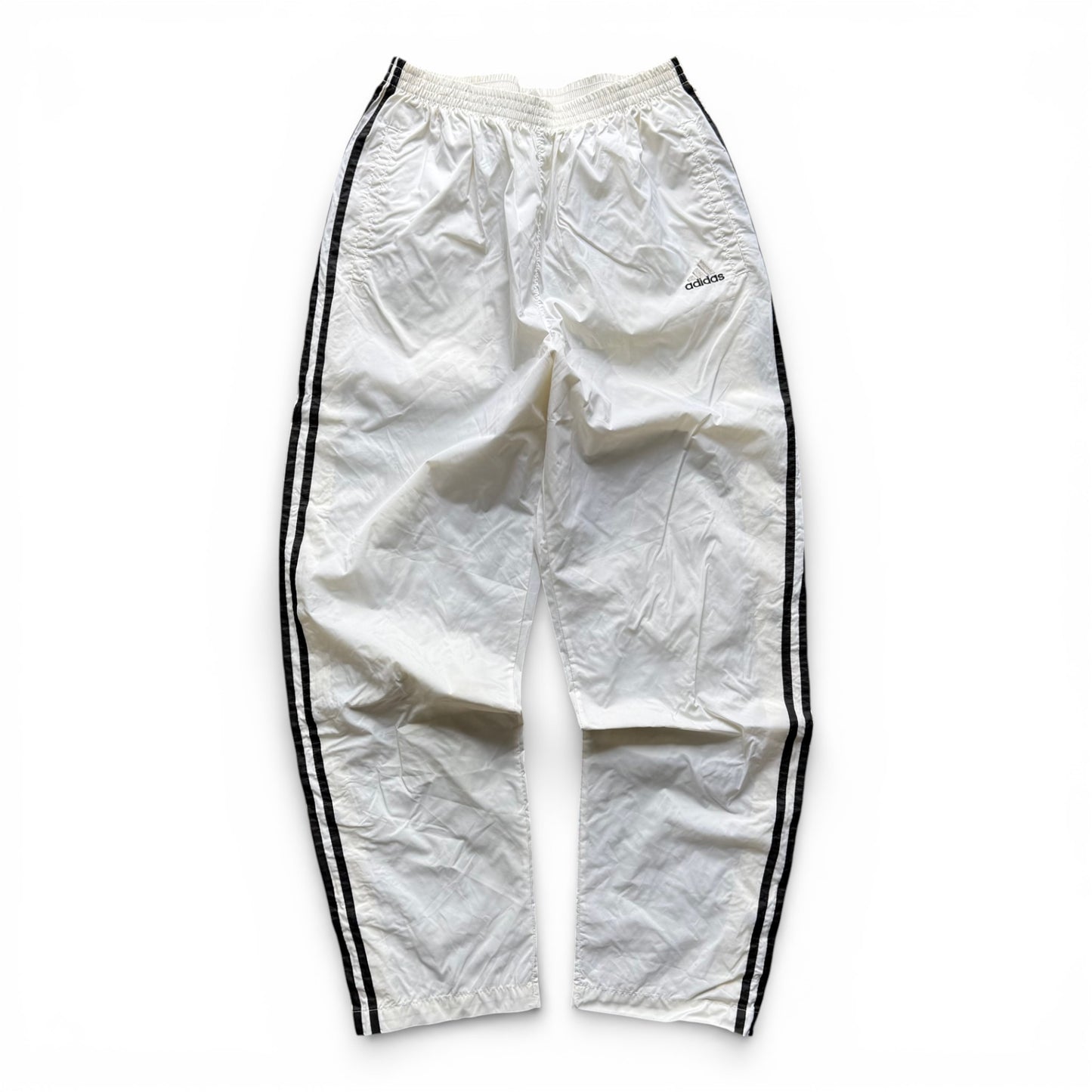 00's Adidas Track Pants White