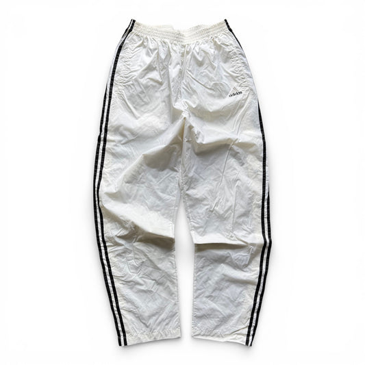 00's Adidas Track Pants White