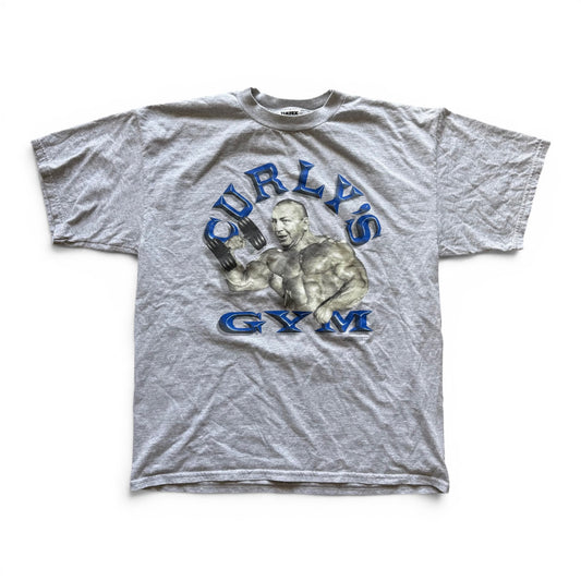 1997 Curly's Gym T-Shirt Grey