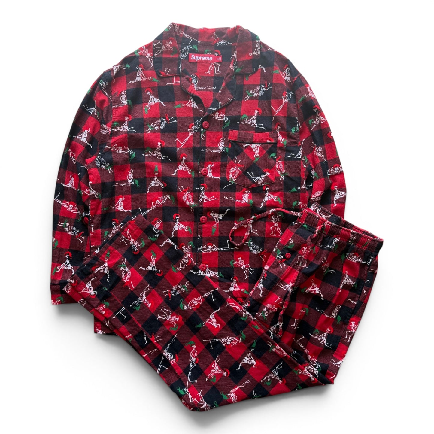 FW25 Supreme Hanes Holiday Pajama Set