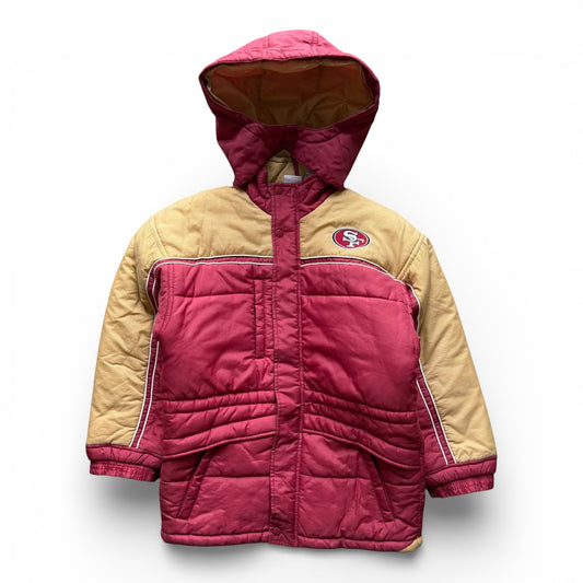 00's San Fransisco 49ers Trench Jacket