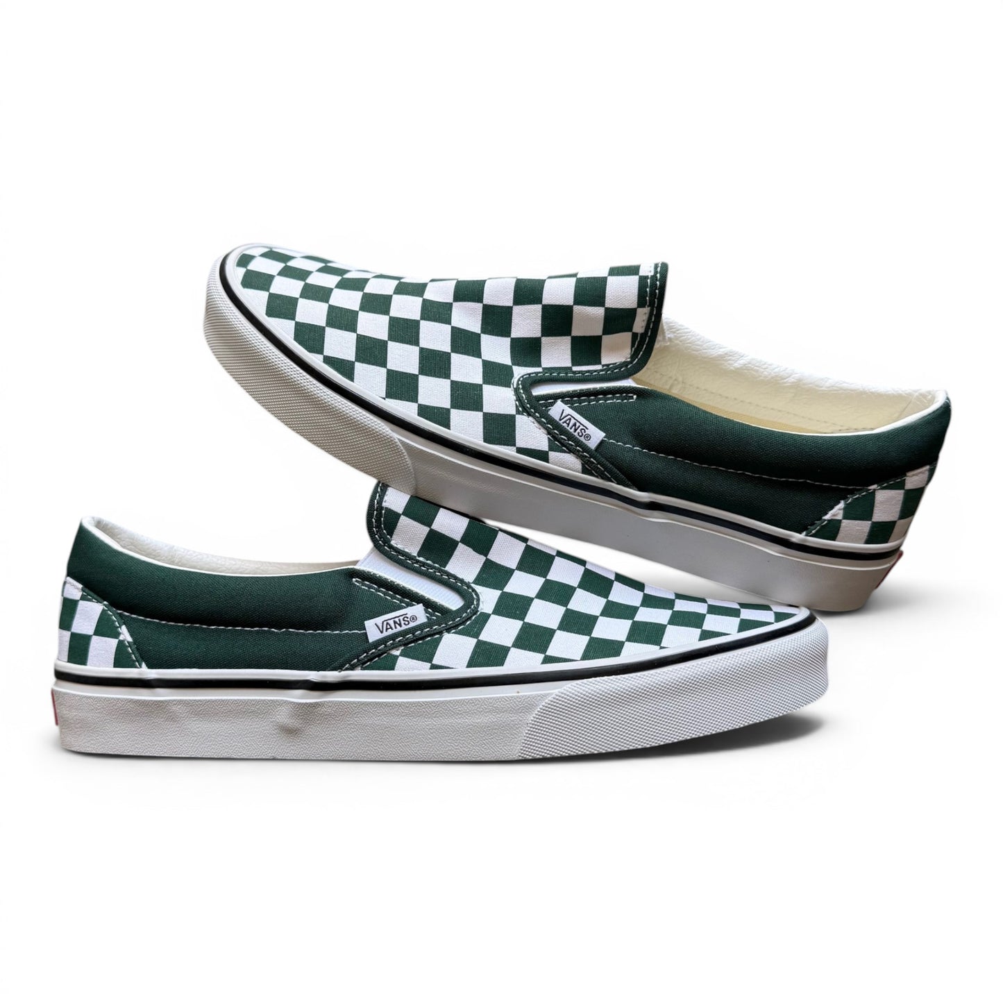 Vans Slip-On Green Checkered