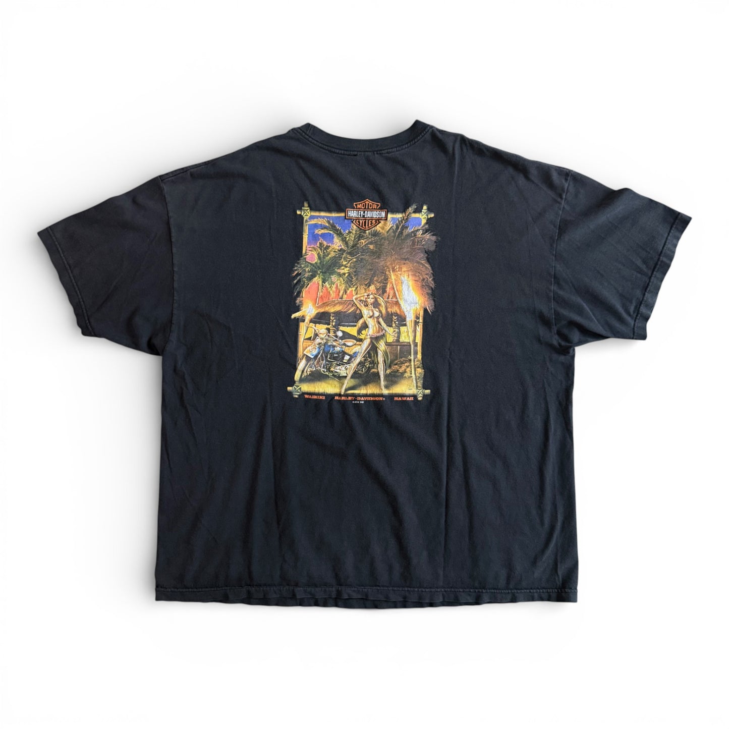 00's Harley Davidson Waikiki T-Shirt