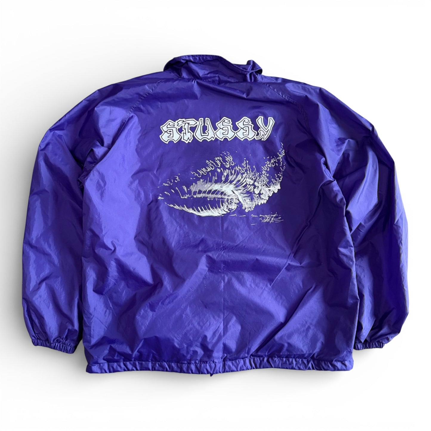 Stussy Coach Jacket Purple