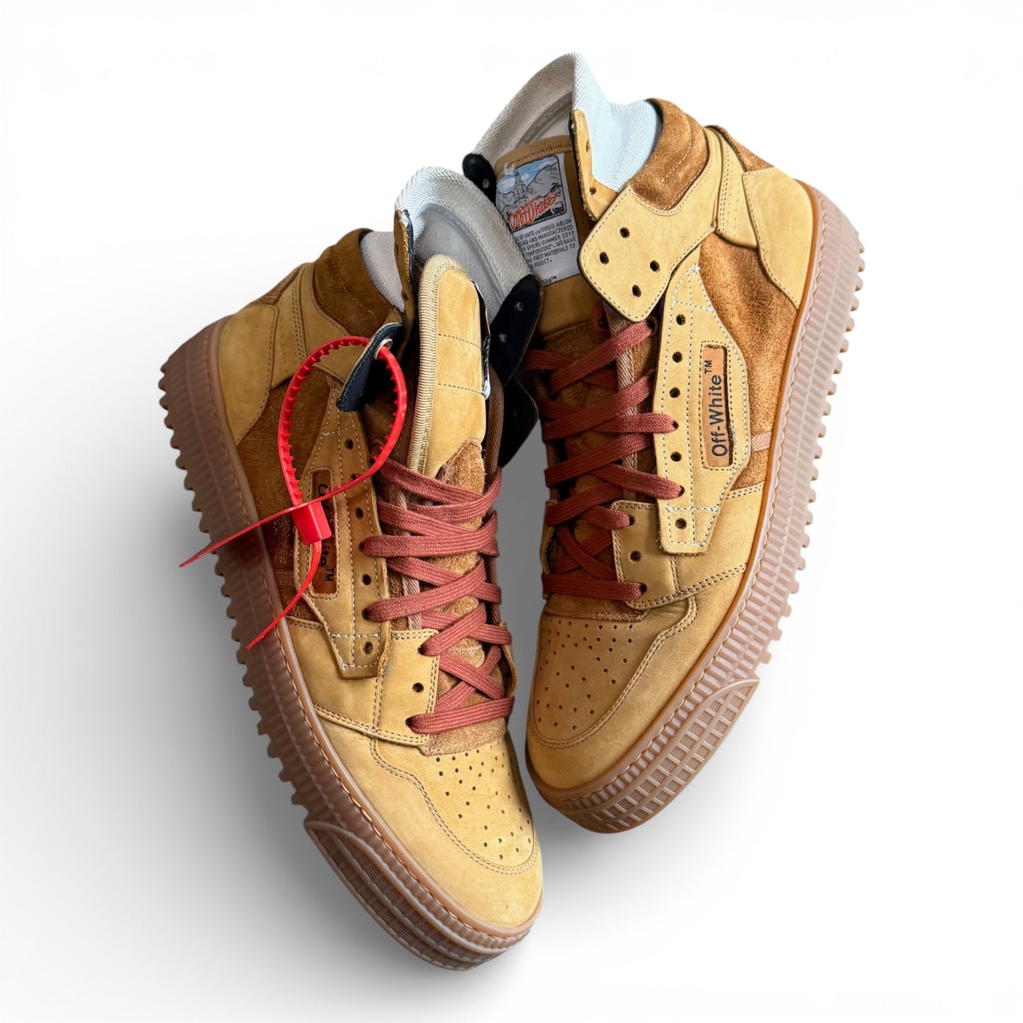 Off - White "Cup Sole 3.0" High Top Sneaker