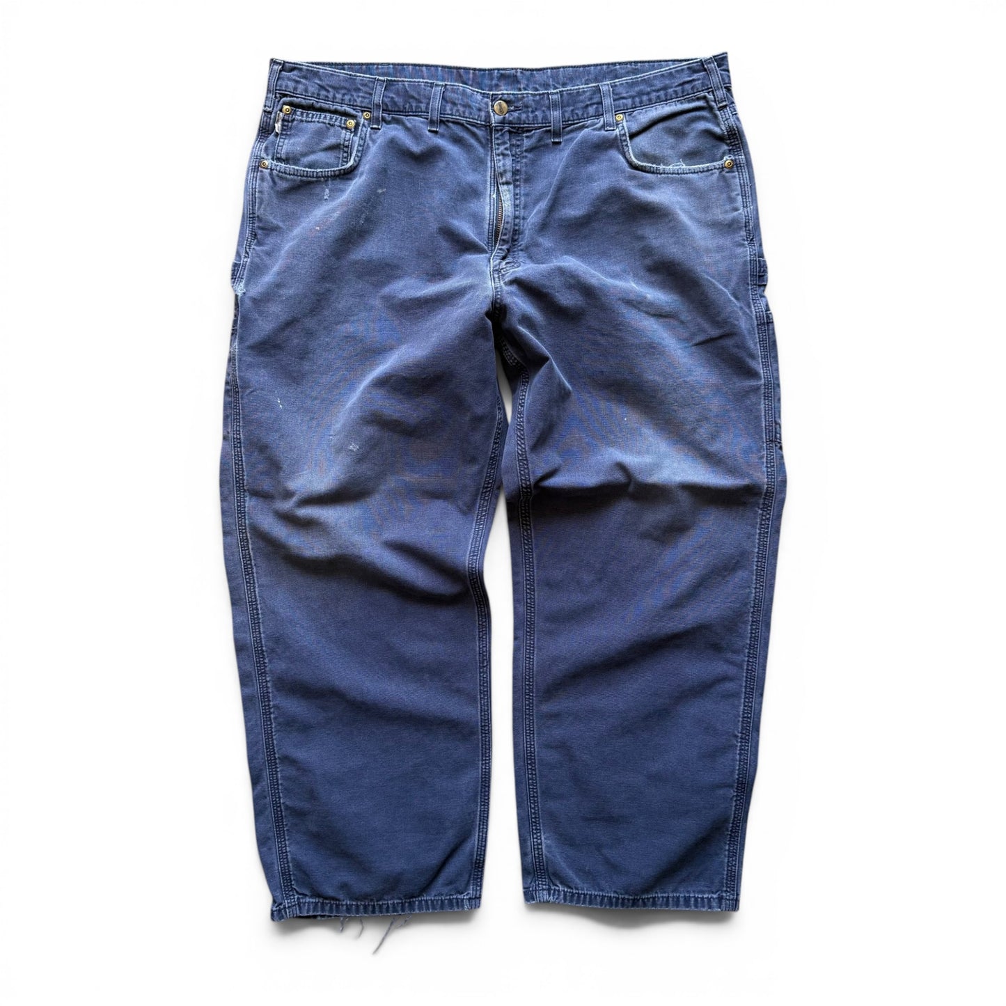 00's Carhartt Carpenter Faded Navy Pants