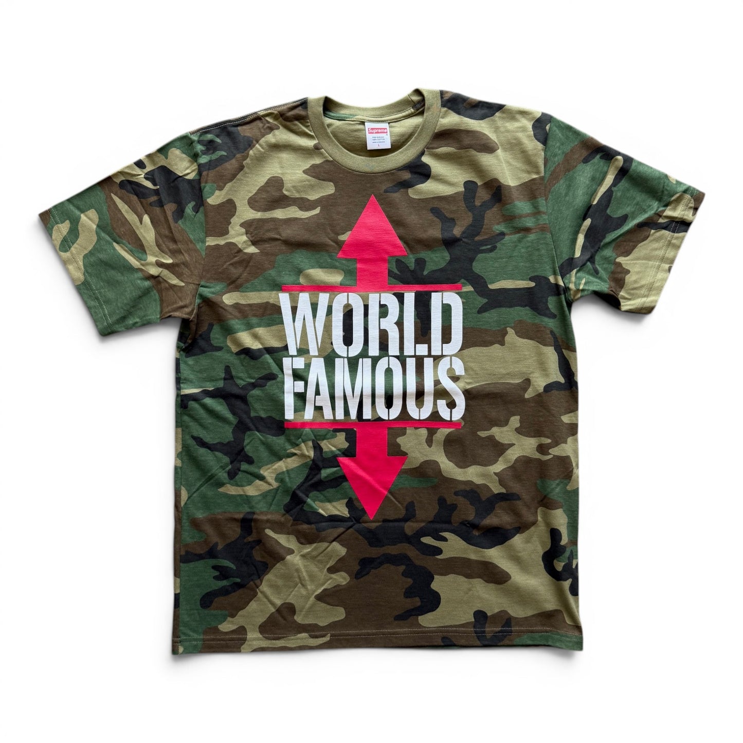 Supreme World Famous Camo T-Shirt